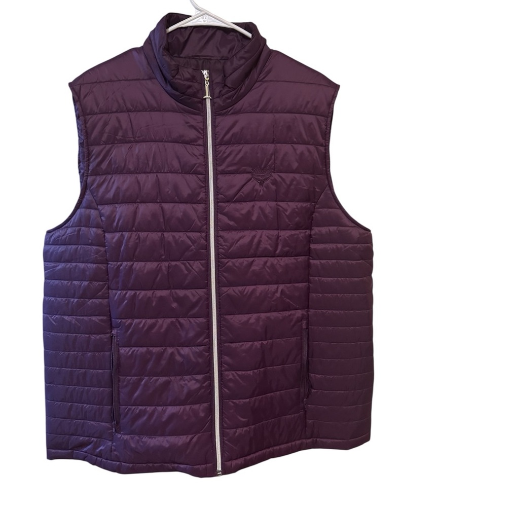 Alaska Lightweight Purple Puffer Vest Size XXXL